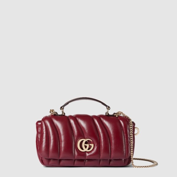 ✨구찌 여성 GG 밀라노 미니 탑 핸들백 - Gucci Womens GG Milano Mini Top Handle Bag - gub13831x