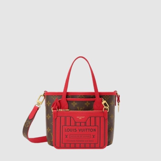 ★루이비통 여성 네버풀 반둘리에 인사이드 아웃 BB M28318 - Louis vuitton Womens Neverfull Bandoulière Inside Out BB - lvb13913x