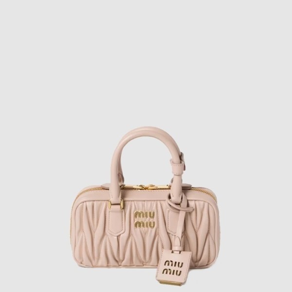 ✨미우미우 여성 아르카디 마테라쎄 미니 백 - Miumiu Womens Arcadi Matelasse Mini Bag - mib14084x