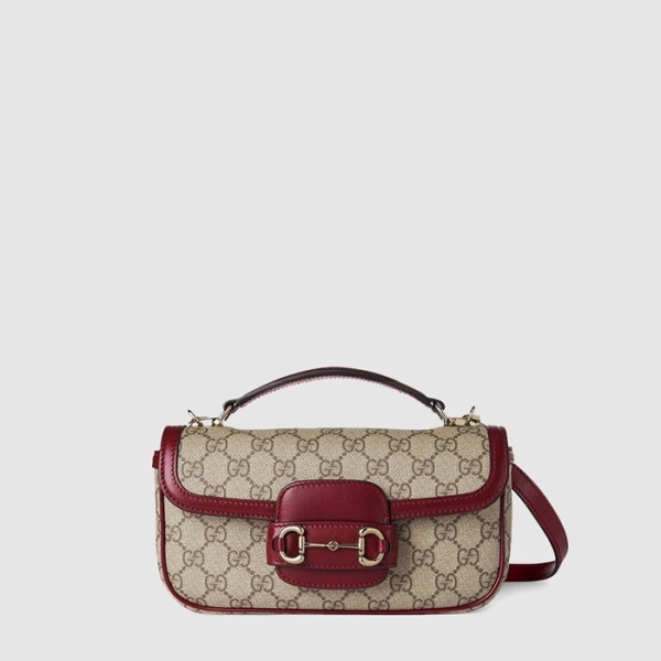 ✨구찌 여성 홀스빗 스몰 탑 핸들백 - Gucci Womens Horsebit Small Top Handle Bag - gub14181x