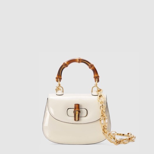 ❤구찌 여성 뱀부 1947 미니 탑 핸들백 - Gucci Womens Bamboo 1947 Mini Top Handle Bag - gub14222x