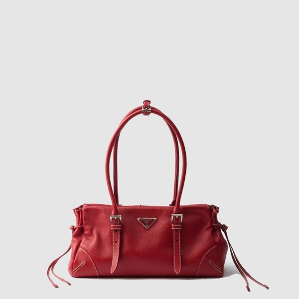 ✨프라다 여성 보니 미디엄 앤티크 가죽 토트백 1BG628 - Prada Womens Bonnie Medium Antique Leather Tote Bag - prb14269x