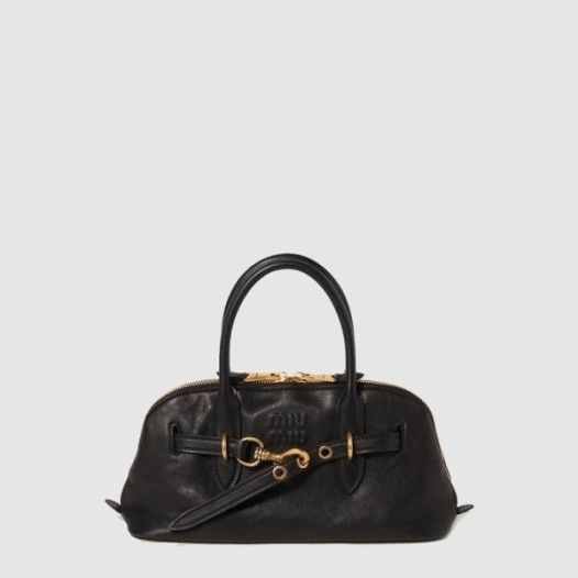 ❤미우미우 여성 아방뛰르 나파 가죽 탑 핸들 백 - Miumiu Womens Avanture Nappa Leather Top Handle Bag - mib14301x