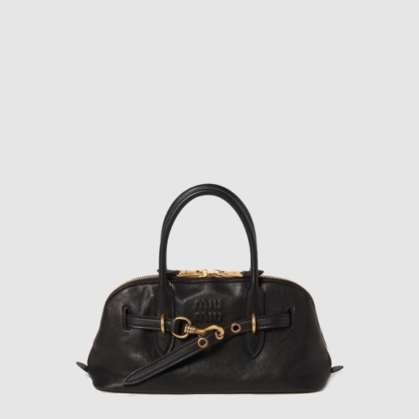 ✨미우미우 여성 아방뛰르 나파 가죽 탑 핸들 백 - Miumiu Womens Avanture Nappa Leather Top Handle Bag - mib14301x