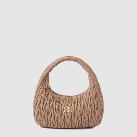 ❤미우미우 여성 완더 마테라쎄 호보 백 - Miumiu Womens Wander Matelasse Hobo Bag - mib14310x