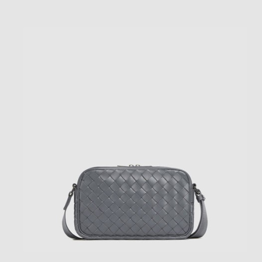 ★보테가베네타 남성 스몰 인트레치아토 카메라 백 - Bottega veneta Mens Small Intrecciato Camera Bag - bvb14623x