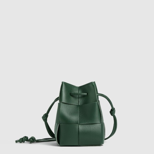 ✨보테가 베네타 여성 카세트 미니 크로스바디 버킷 백 - Bottega veneta Womens Cassette Mini Crossbody Bucket Bag - bvb14634x