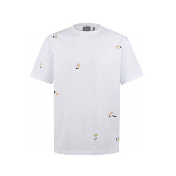 ✨디올 남성 라운드 반팔 티셔츠 - Dior Mens Round Tshirt - dic13528x