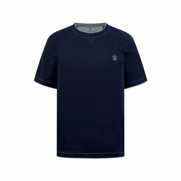 ✨브루넬로쿠치넬리 남성 라운드 티셔츠 - Brunello Cucinelli Mens Round Tshirt - brc13543x