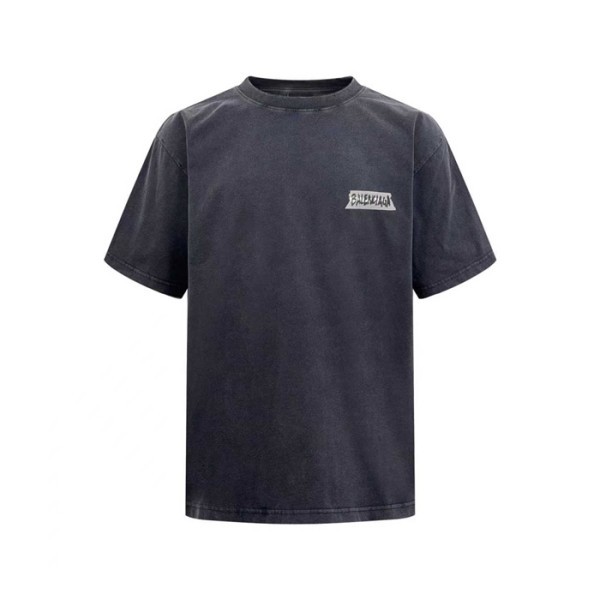✨발렌시아가 남성 라운드 반팔 티셔츠 - Balenciaga Mens Round Tshirt - bac13589x