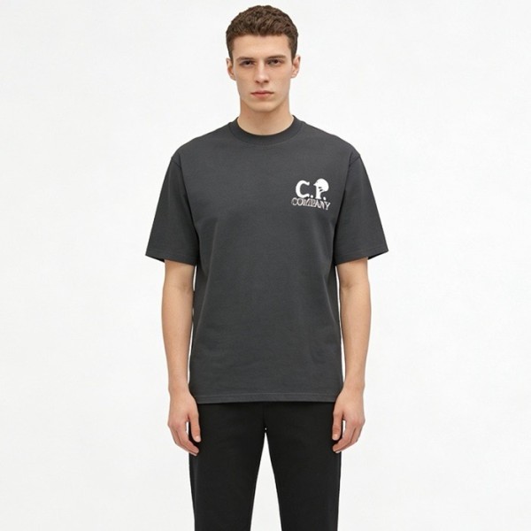 ✨CP컴퍼니 남성 라운드 반팔티 - CP Company Mens Round Tshirt - cpc13638x
