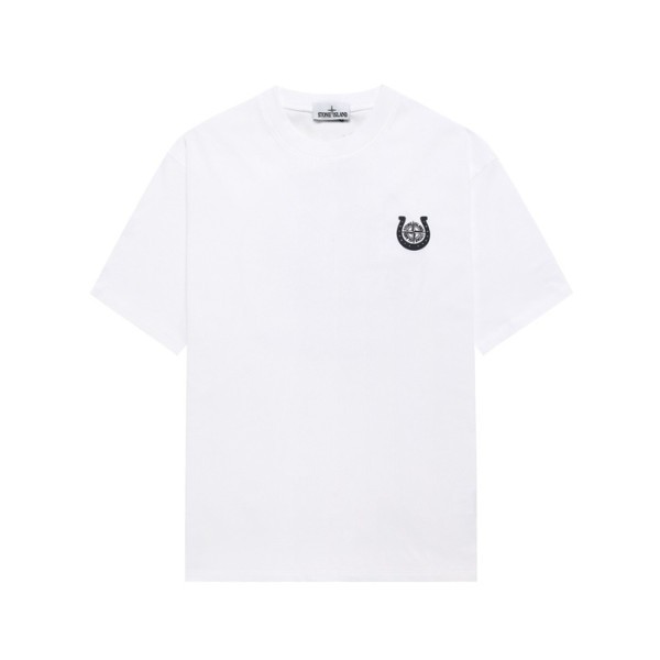 ✨스톤아일랜드 남성 라운드 반팔 티셔츠 - Stone Island Mens Round Tshirt - stc13648x