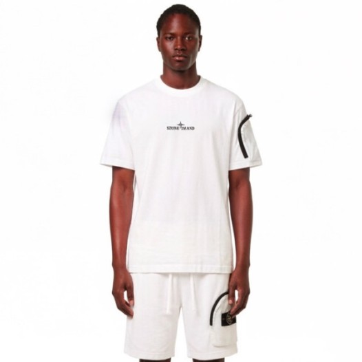 ❤스톤아일랜드 남성 라운드 반팔 티셔츠 - Stone Island Mens Round Tshirt - stc13657x