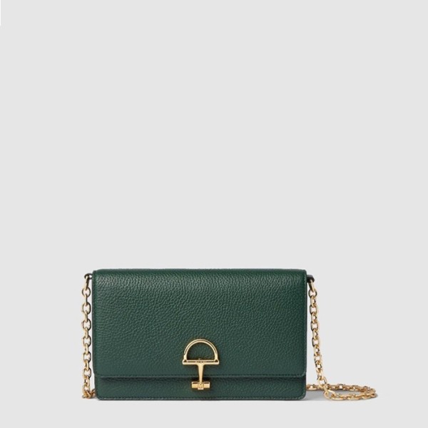 ✨구찌 여성 하프 홀스빗 체인 지갑 - Gucci Womens Half Horsebit Chain Wallet - gub14720x