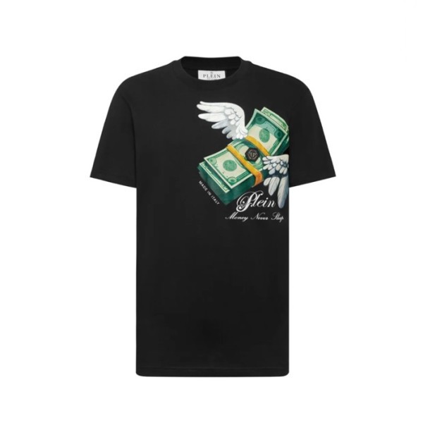 ✨필립플레인 남성 라운드 반팔티 - Philipp-plein Mens Round Tshirt - phc13757x