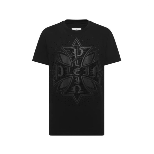✨필립플레인 남성 라운드 반팔티 - Philipp-plein Mens Round Tshirt - phc13759x