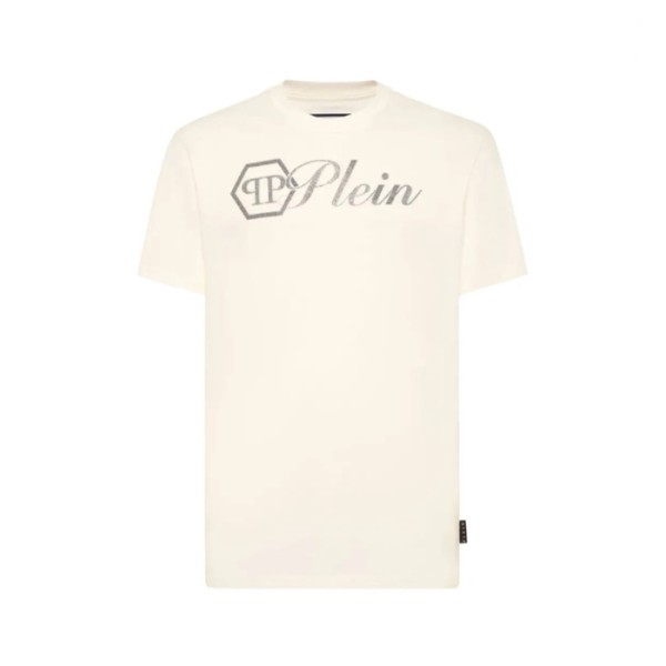 ✨필립플레인 남성 라운드 반팔티 - Philipp-plein Mens Round Tshirt - phc13762x