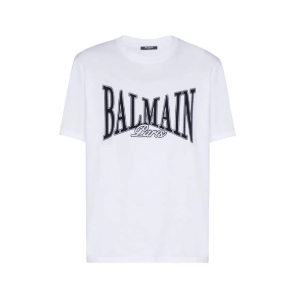 ✨발망 남성 라운드 반팔티 - Balmain Mens Round Tshirt - bmc13771x