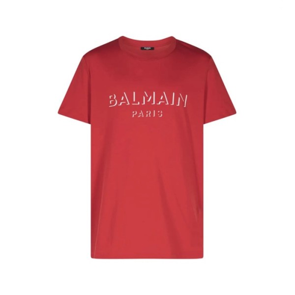 ✨발망 남성 라운드 반팔티 - Balmain Mens Round Tshirt - bmc13772x
