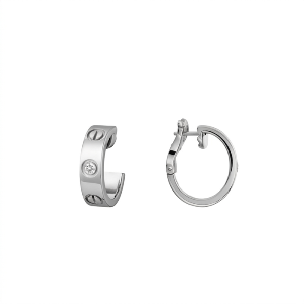 ✨까르띠에 여성 러브 후프 귀걸이 - Cartier Womens Love Hoop Earrings - acc7051x