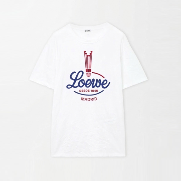✨로에베 남성 라운드 반팔티 - Loewe Mens Round Tshirt - loc13811x