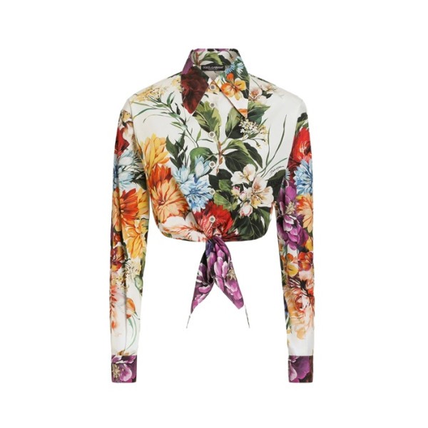 ✨돌체앤가바나 여성 플라워 셔츠 - Dolce&Gabbana Womens Flower Shirt - doc13814x