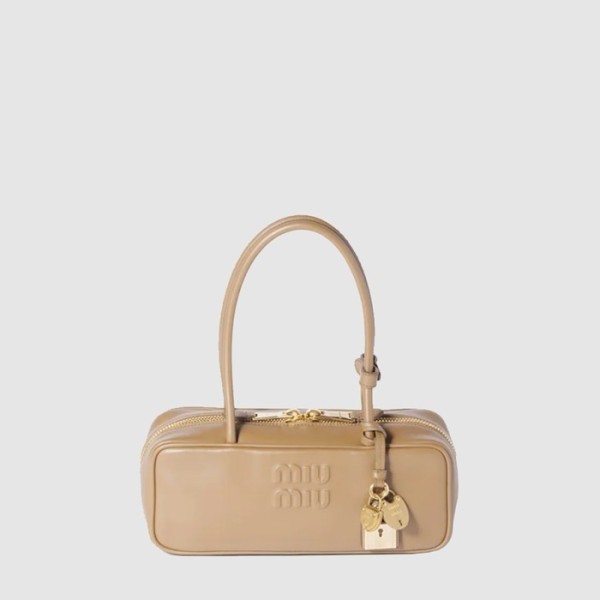 ✨미우미우 여성 가죽 보 백 - Miumiu Womens Beau Bag - mib14720x