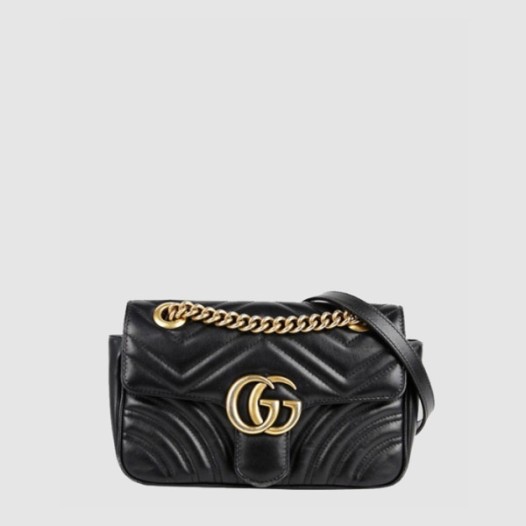 ❤구찌 여성 GG 마몽 마틀라세 미니 숄더백 - Gucci Womens GG Marmont Matelassé Mini Shoulder Bag - gub14739x