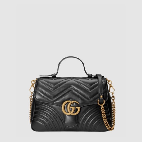 ✨구찌 여성 GG 마몽 스몰 탑 핸들백 - Gucci Womens GG Marmont Small Top Handle Bag - gub14742x