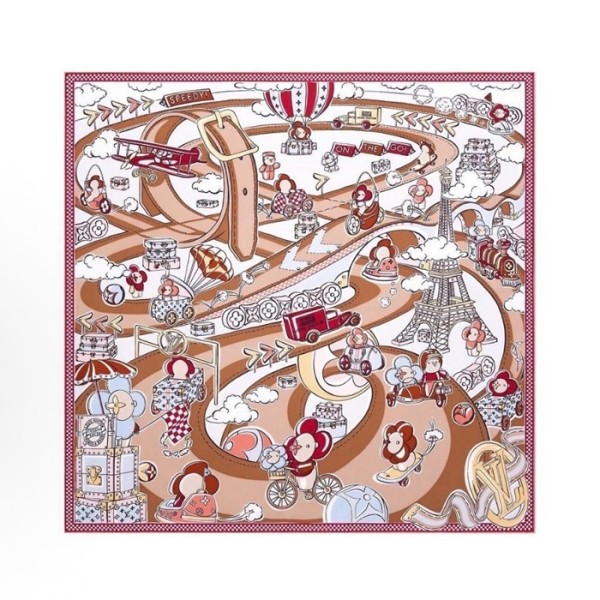 ✨루이비통 여성 스퀘어 스카프 - Louis vuitton Womens Square Scarf - acc7059x