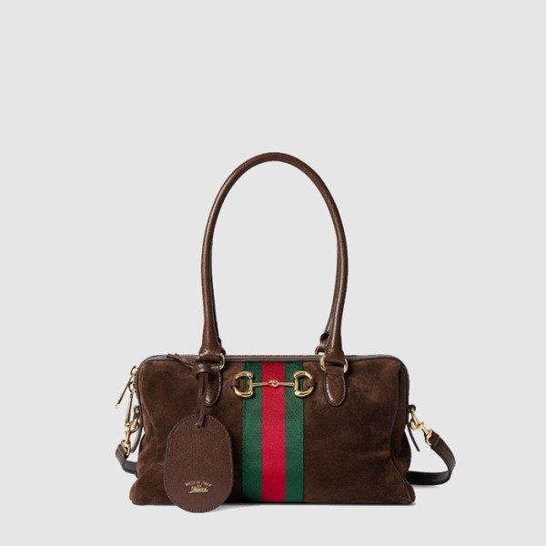 ✨구찌 여성 보르세토 미디엄 보스턴백 - Gucci Womens Borsetto Medium Boston Bag - gub14826x