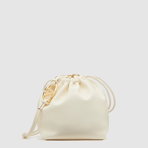 ✨발렌티노 여성 브이로고 푸프 버킷 백 - Valentino Womens V-Logo Pouf Bucket Bag - vab14829x