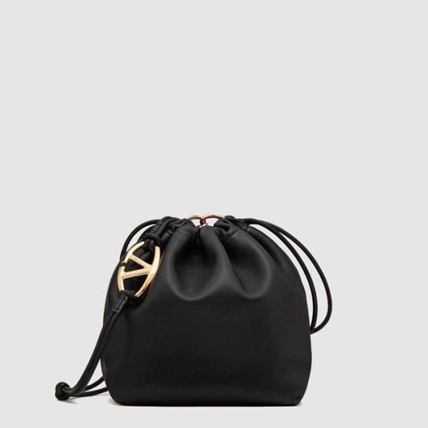 ✨발렌티노 여성 브이로고 푸프 버킷 백 - Valentino Womens V-Logo Pouf Bucket Bag - vab14830x