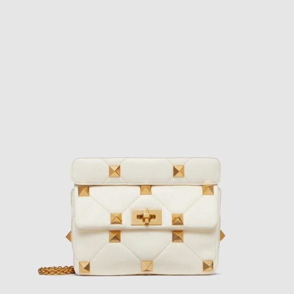 ✨발렌티노 여성 미디엄 로만 스터드 체인 숄더 백 - Valentino Womens Medium Roman Studded Chain Shoulder Bag - vab14833x