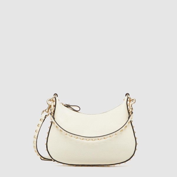 ✨발렌티노 여성 스몰 락스터드 호보 백 - Valentino Womens Small Rockstud Hobo Bag - vab14865x