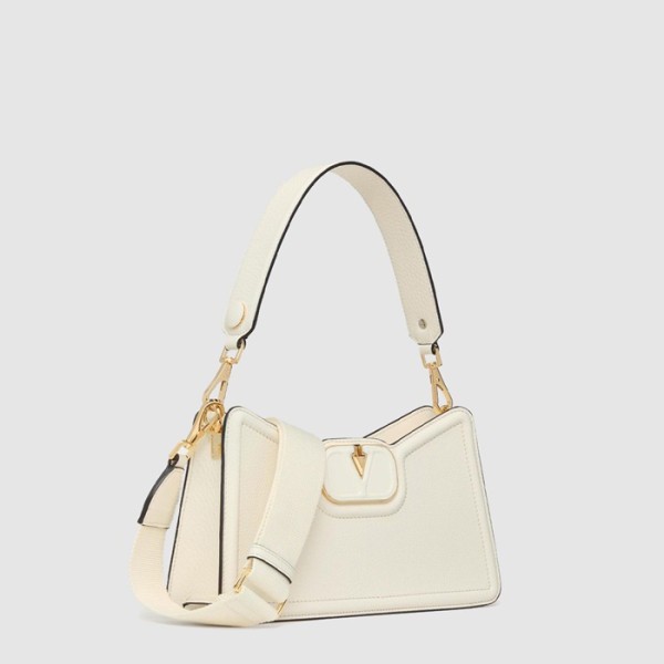 ✨발렌티노 여성 브이로고 가죽 숄더백 - Valentino Womens V-Logo Leather Shoulder Bag - vab14886x