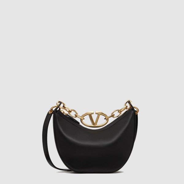 ✨발렌티노 여성 브이로고 문 미니 호보백 - Valentino Womens V-Logo Moon Mini Hobo Bag - vab14906x