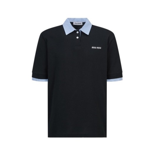 ❤미우미우 남성 폴로 반팔 티셔츠 - Miumiu Mens Polo Tshirt - mic14091x