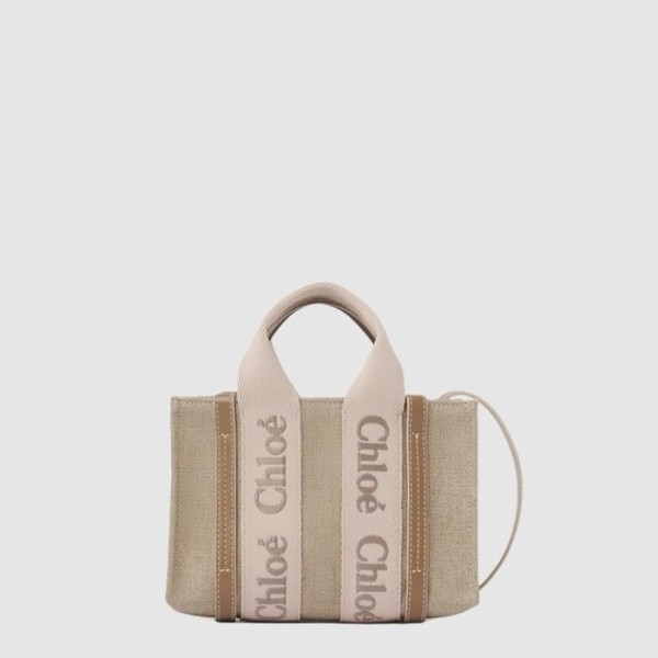 ✨끌로에 여성 우디 스트랩 토트 백 미니 - Chloe Womens Woody Strap Tote Bag Mini - chb15060x