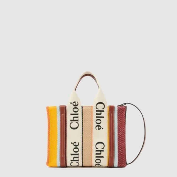 ✨끌로에 여성 우디 스트랩 토트 백 스몰 - Chloe Womens Woody Strap Tote Bag Small - chb15085x
