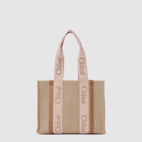 ✨끌로에 여성 우디 토트 백 미듐 - Chloe Womens Woody Tote Bag Medium - chb15115x