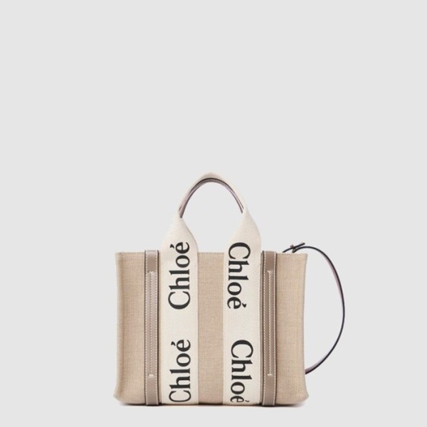 ✨끌로에 여성 우디 스트랩 토트 백 스몰 - Chloe Womens Woody Strap Tote Bag Small - chb15124x
