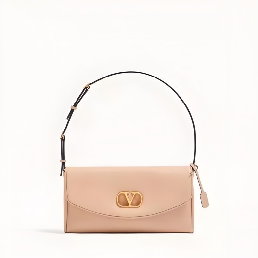 발렌티노 가라바니 드베인 스몰 숄더백 로즈샌드 Valentino Womens