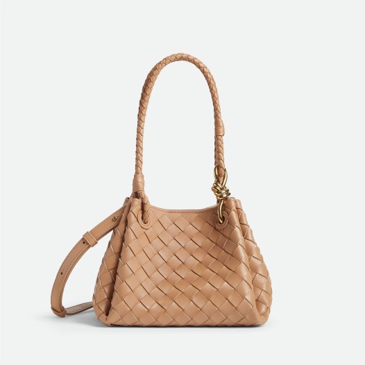 보테가베네타 이주빈 혜리 스몰 파라슈트 페일 브라운  Bottega veneta Womens