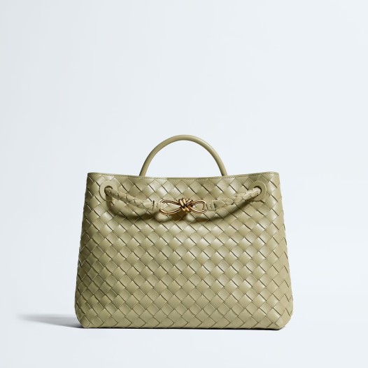 보테가베네타 여성 미디엄 안디아모 트래버틴  Bottega veneta Womens