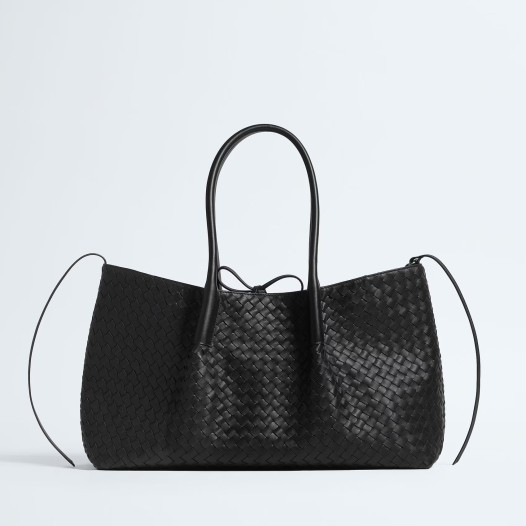 보테가베네타 라지 피나코테카 블랙 폰단트 - Bottega Veneta Womens