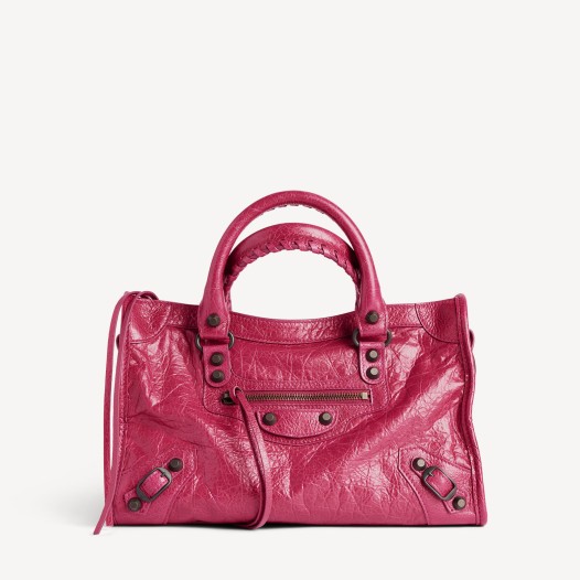 발렌시아가 여성 르 시티 백 스몰 프랑부아즈 브라스 장식  Balenciaga Womens Le City Bag Small