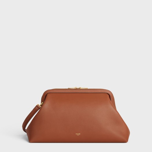 셀린느 여성 닥터 파우치 서플 내추럴 카프스킨 탠 Celine Womens