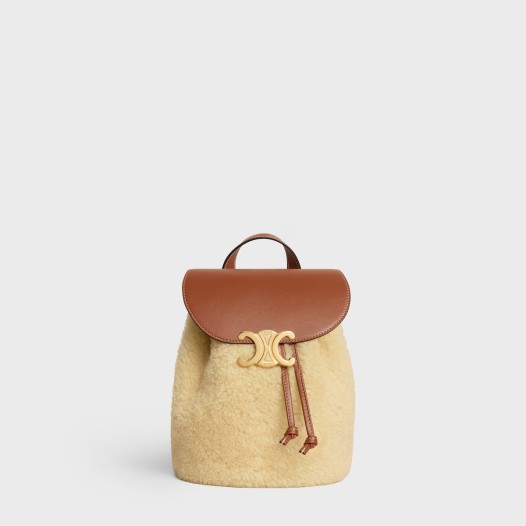 셀린느 여성 보니 백팩 시어링 내추럴 탠 Celine Womens Backpack