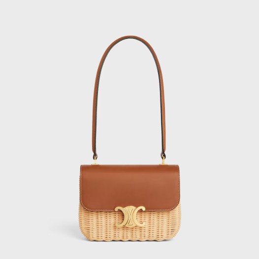셀린느 틴 가란스 백 위커 & 내추럴 카프스킨 내추럴 탠 Celine Bag